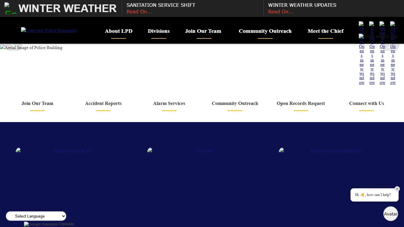 Police Department Longview, TX